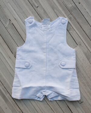 Linen Blend Jon Jon 6 month Size NWT